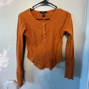 Button collar long sleeve 👚